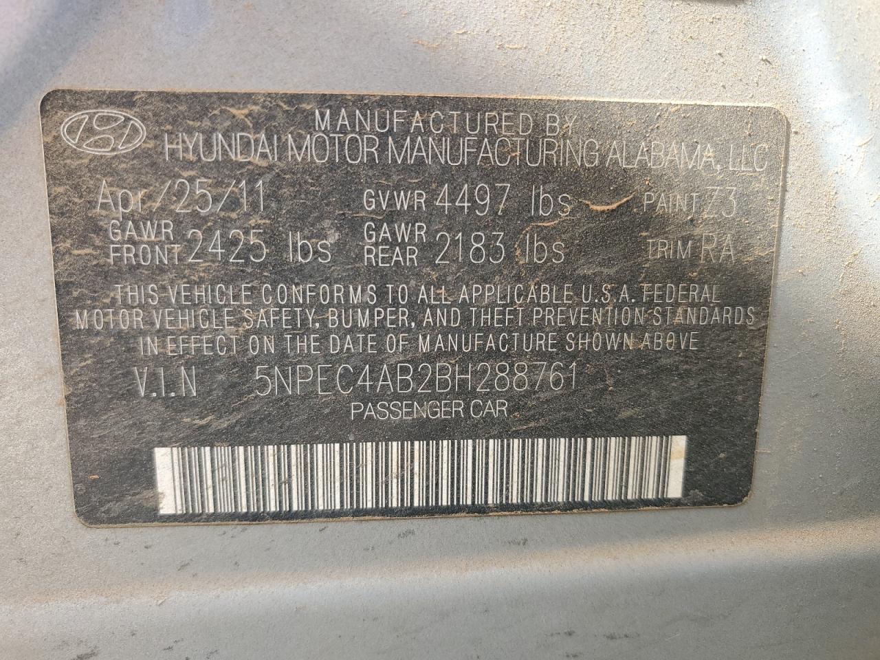 2011 Hyundai Sonata - Image 12
