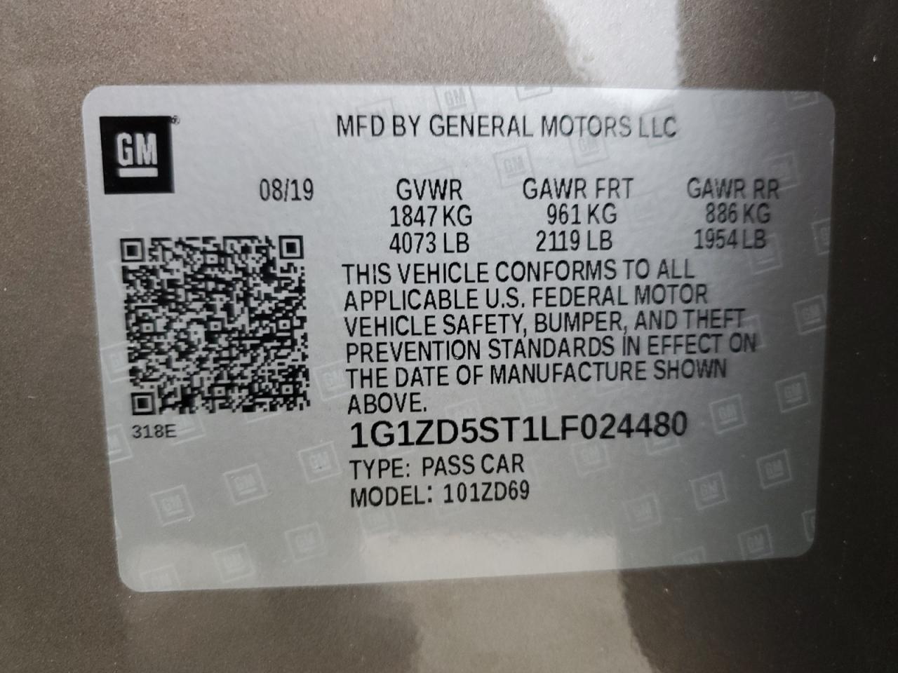 2020 Chevrolet Malibu - Image 12