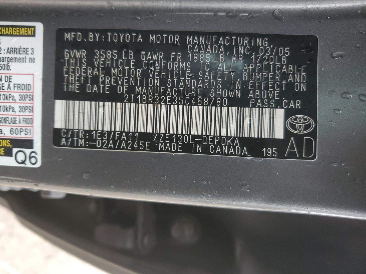 2005 Toyota Corolla - Image 15