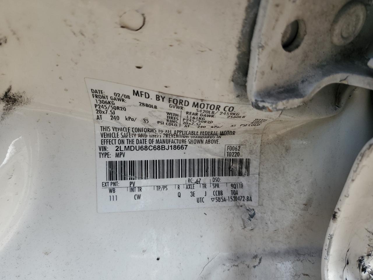 2008 Lincoln MKX - Image 14