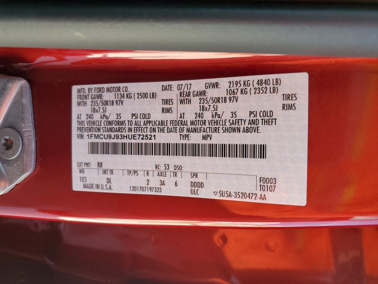 2017 Ford Escape - Image 15