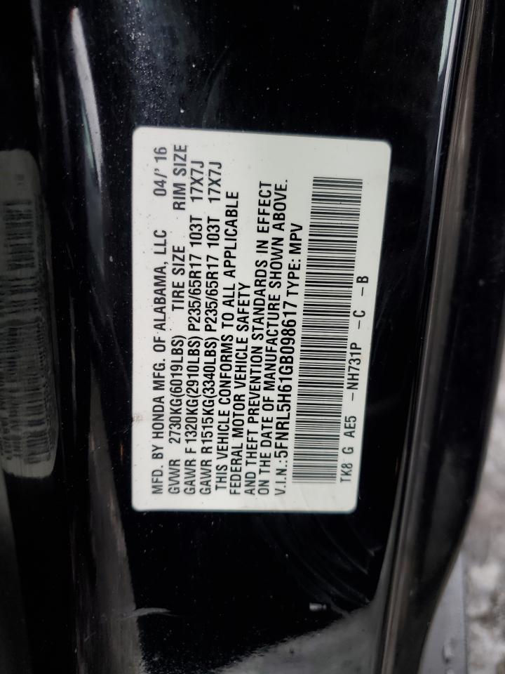 2016 Honda Odyssey - Image 14