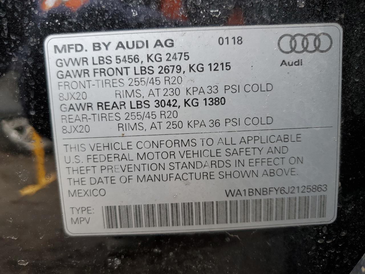 2018 Audi Q5 - Image 13