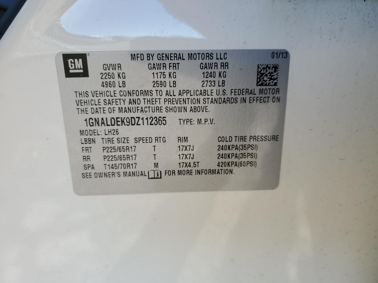 2013 Chevrolet Equinox - Image 13