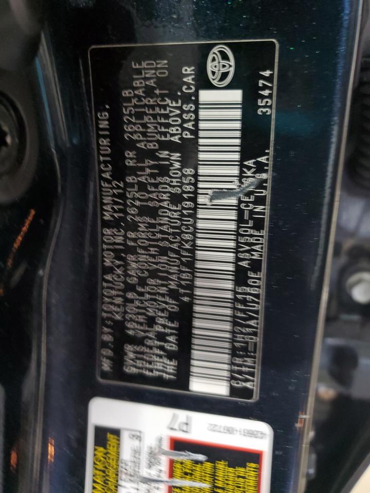 2012 Toyota Camry - Image 12