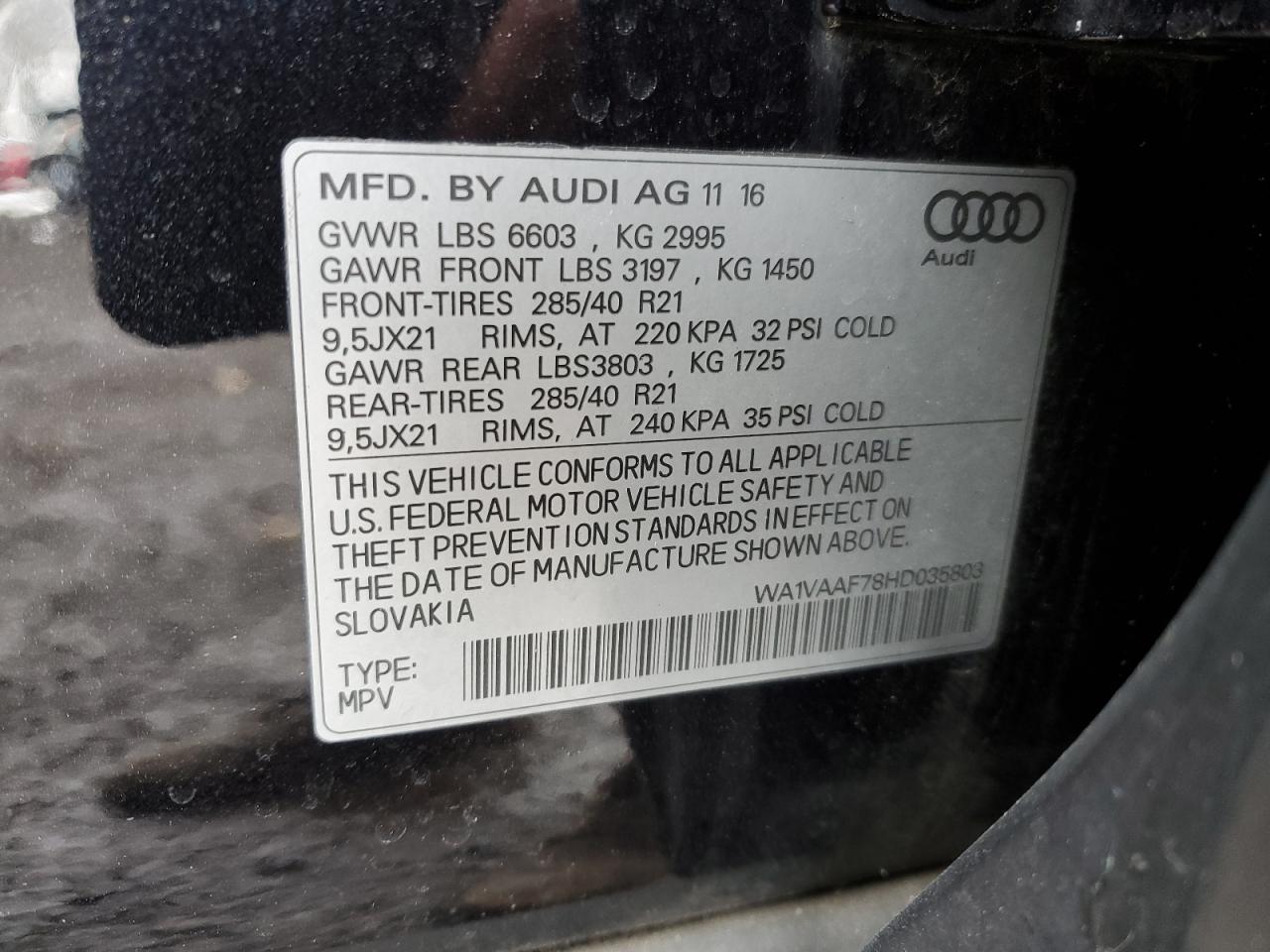 2017 Audi Q7 - Image 16