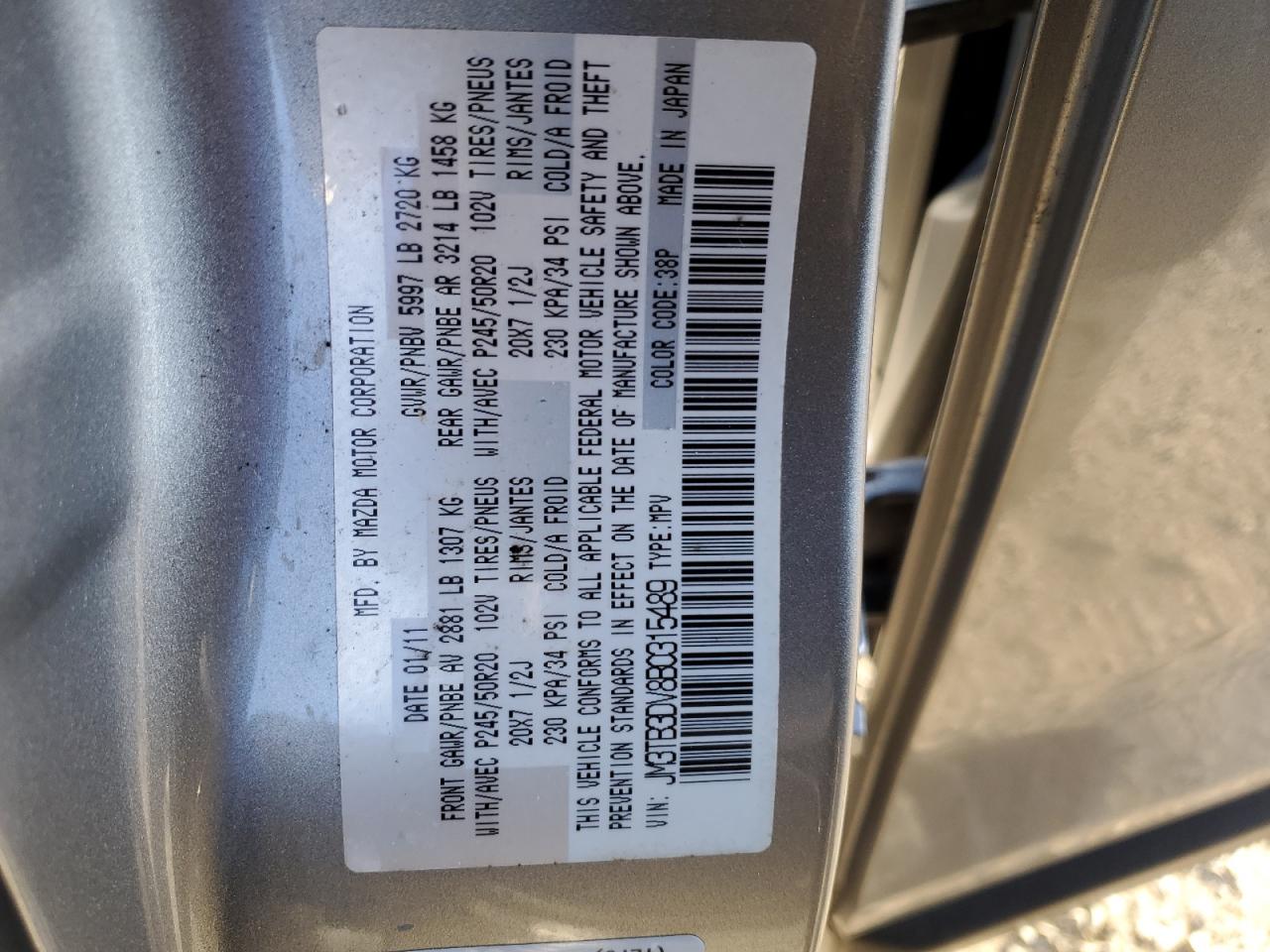 2011 Mazda CX-9 - Image 13