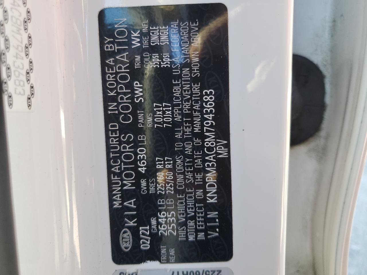 2021 Kia Sportage - Image 14