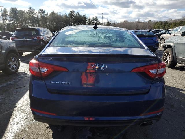 Sedans HYUNDAI SONATA 2016 Granatowy
