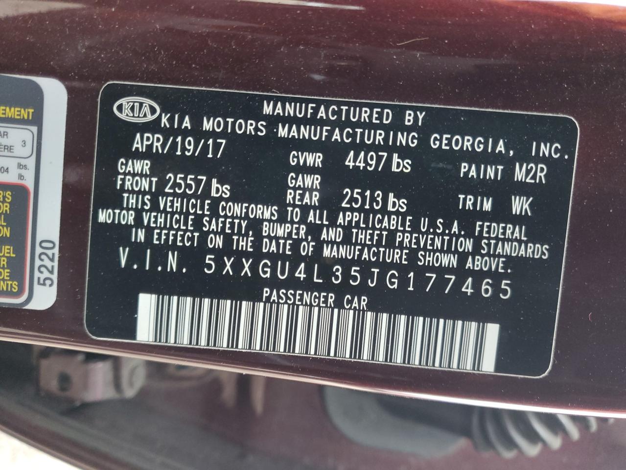 2018 Kia Optima - Image 13