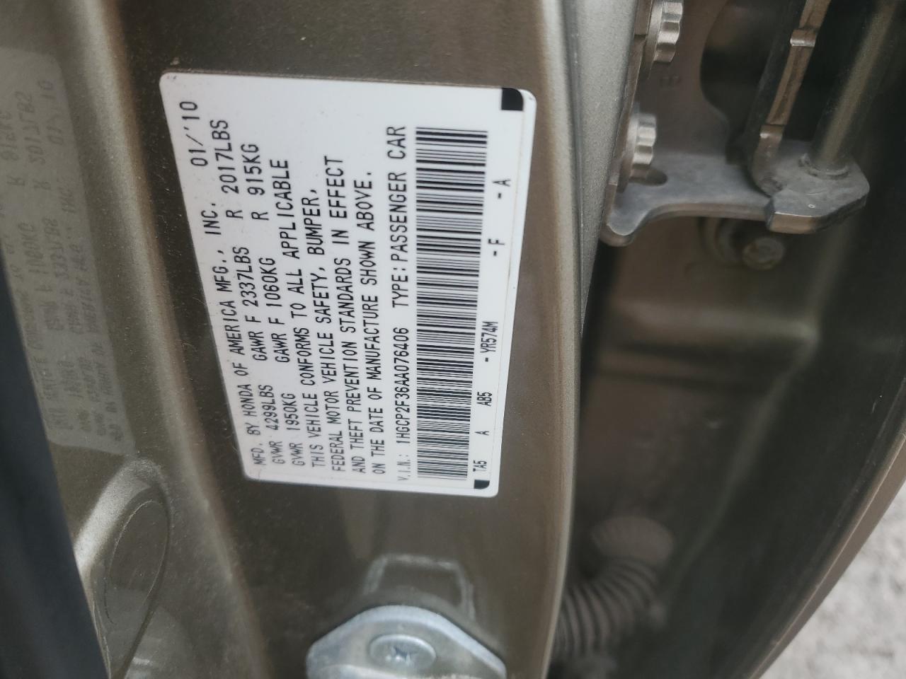 2010 Honda Accord - Image 12