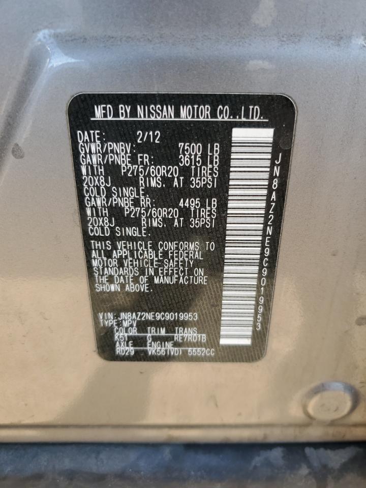 2012 Infiniti QX56 - Image 13