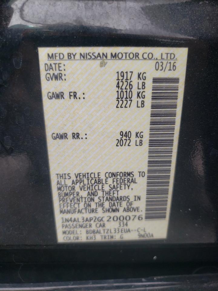2016 Nissan Altima - Image 12