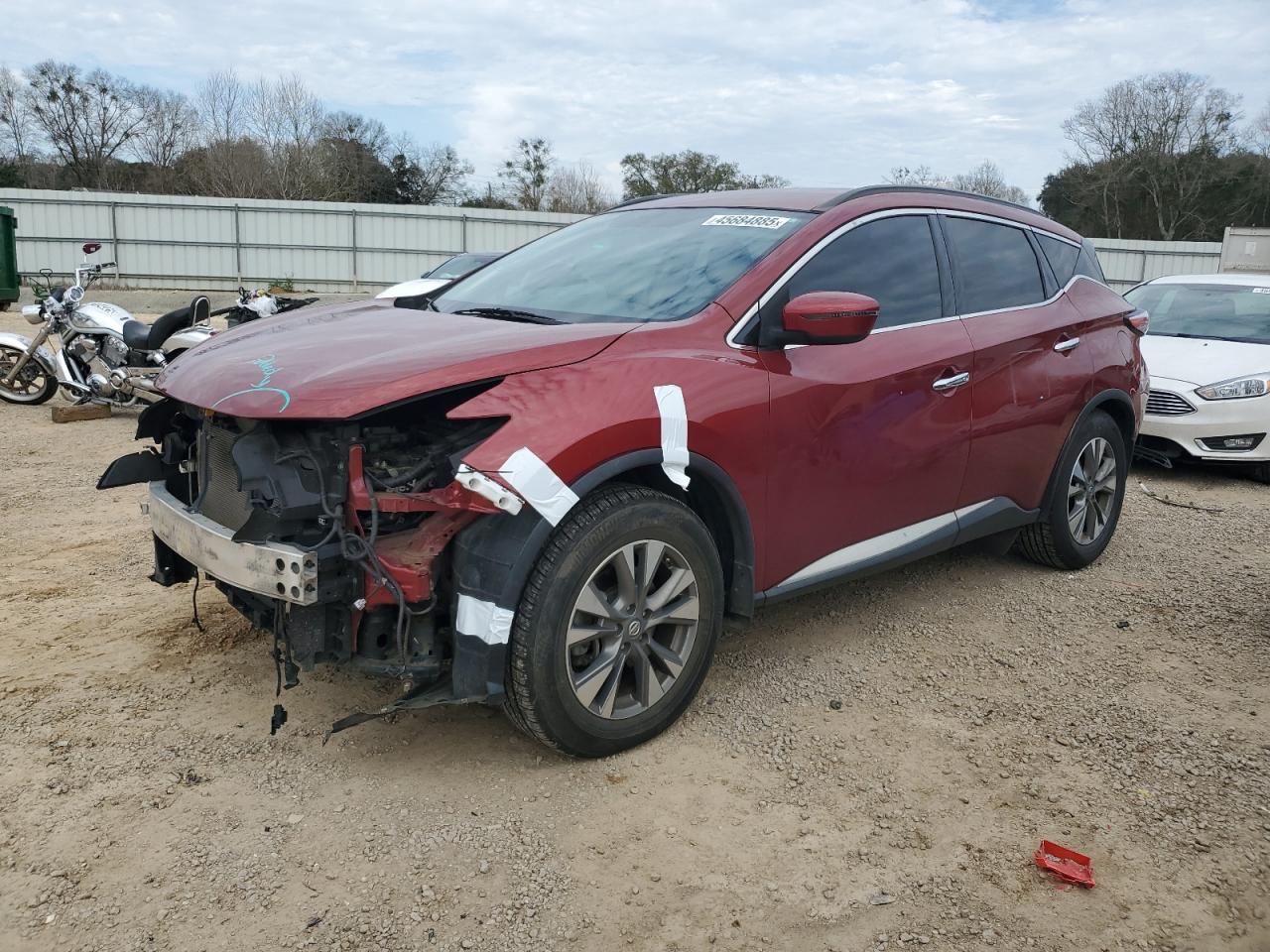 2018 Nissan Murano S за продажба в Theodore, AL - Front End