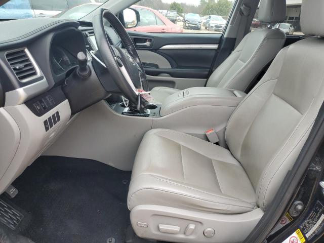  TOYOTA HIGHLANDER 2019 Czarny