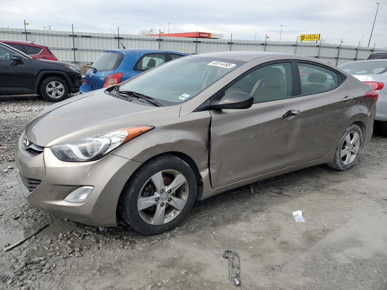 2013 Hyundai Elantra Gls na sprzedaż w Cahokia Heights, IL - Side