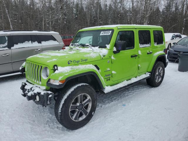 2021 JEEP WRANGLER UNLIMITED SAHARA for sale at Copart ON - COOKSTOWN