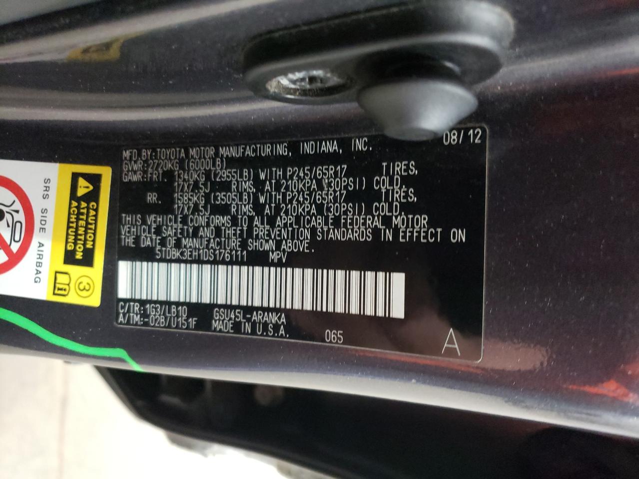 2013 Toyota Highlander - Image 13
