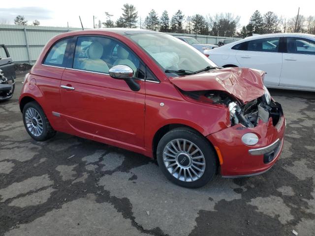 FIAT 500 2012 Красный