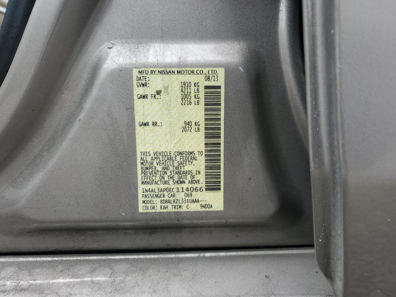 2014 Nissan Altima - Image 13