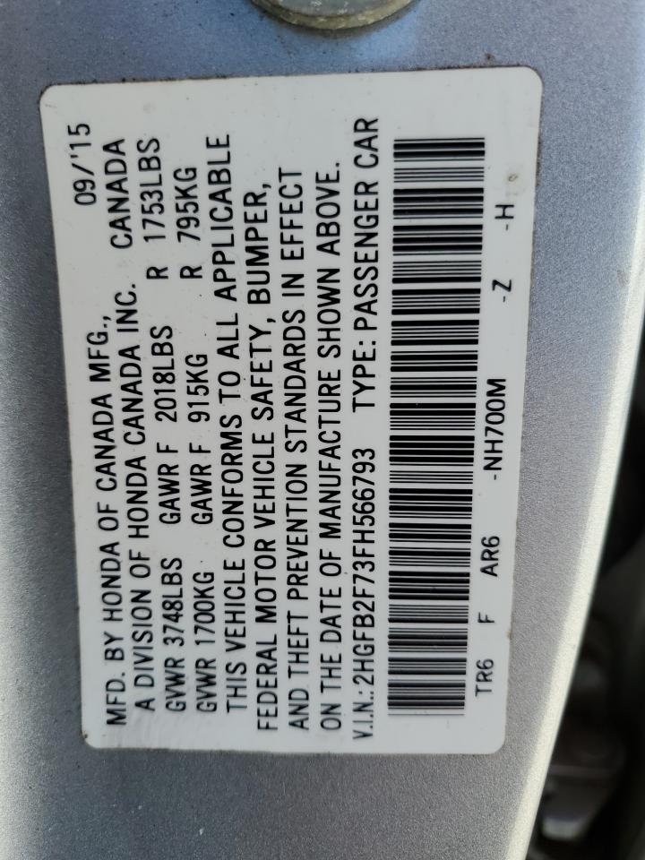 2015 Honda Civic - Image 12