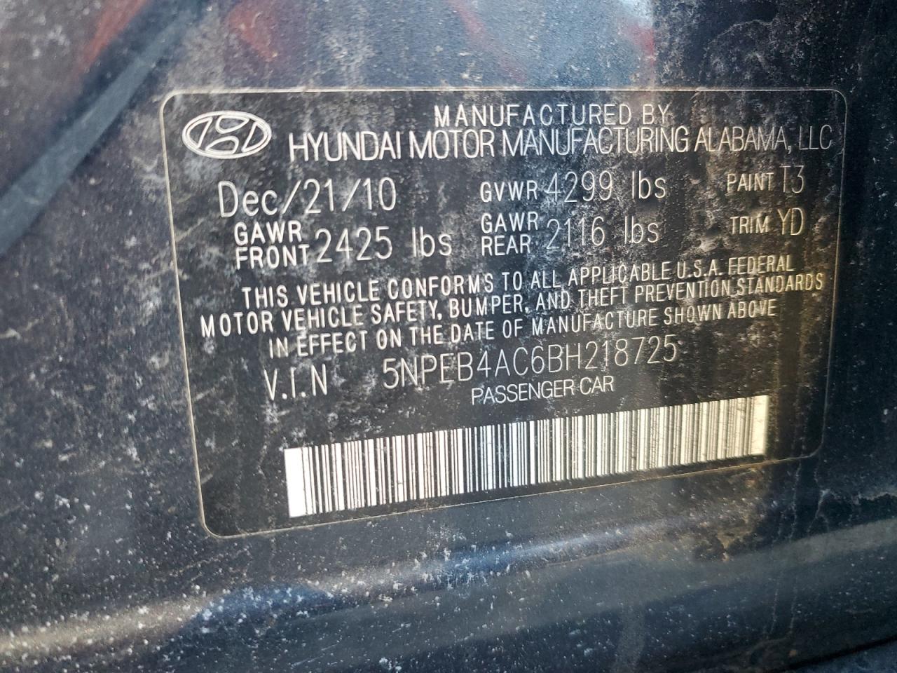 2011 Hyundai Sonata - Image 13