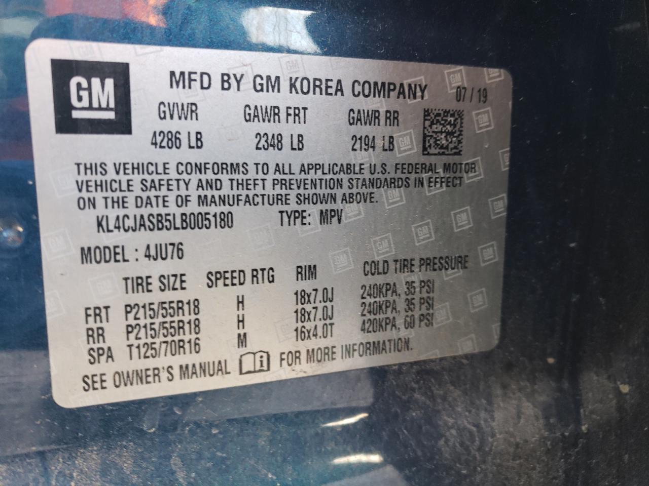 2020 Buick Encore - Image 15