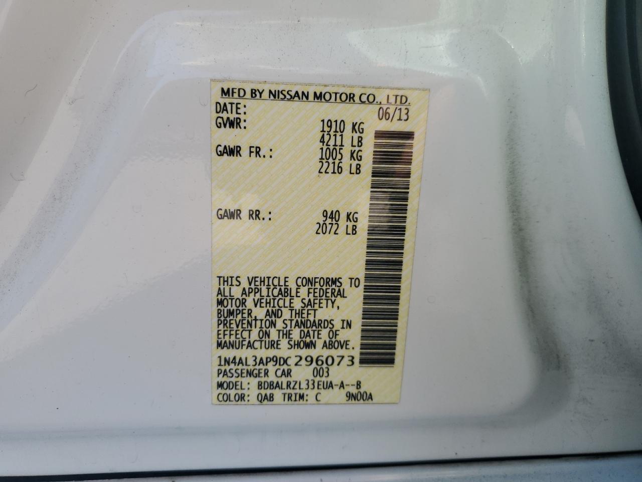 2013 Nissan Altima - Image 13