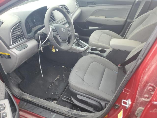 Седани HYUNDAI ELANTRA 2017 Червоний