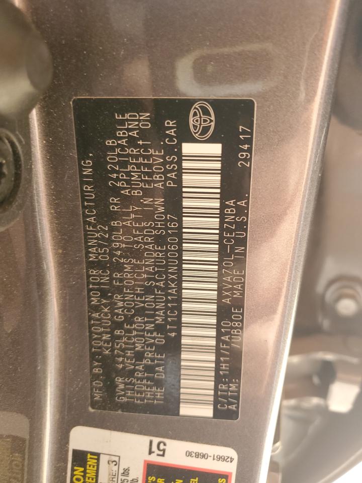 2022 Toyota Camry - Image 12