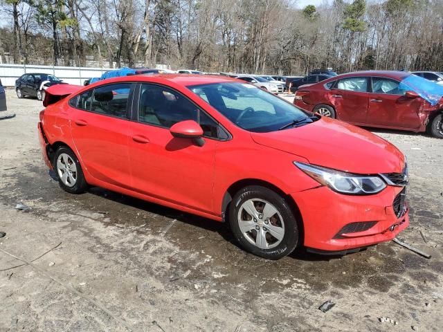  CHEVROLET CRUZE 2017 Czerwony