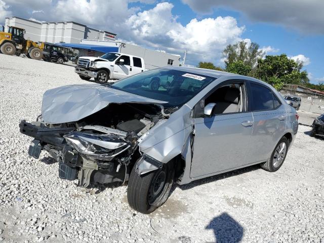  TOYOTA COROLLA 2016 Серебристый
