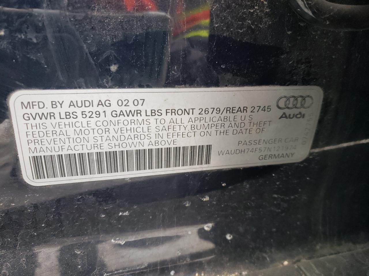 2007 Audi A6 - Image 12