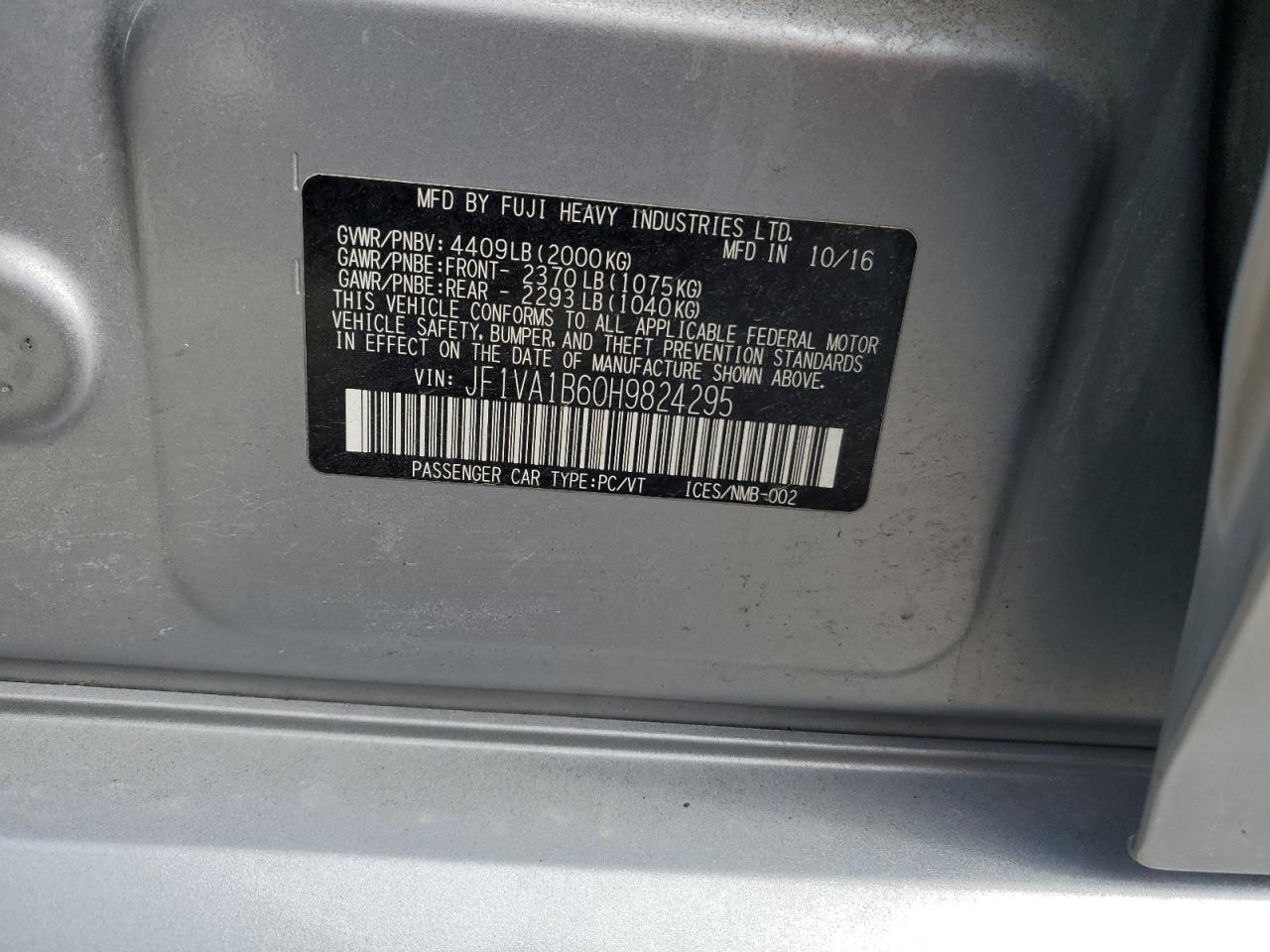 2017 Subaru WRX - Image 13