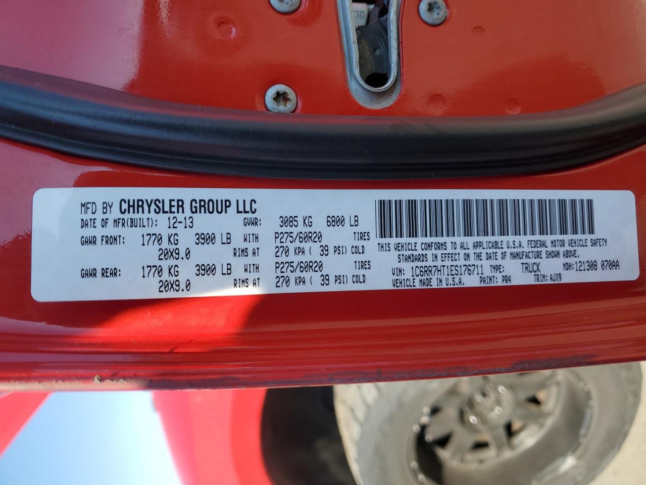 2014 RAM 1500 - Image 12