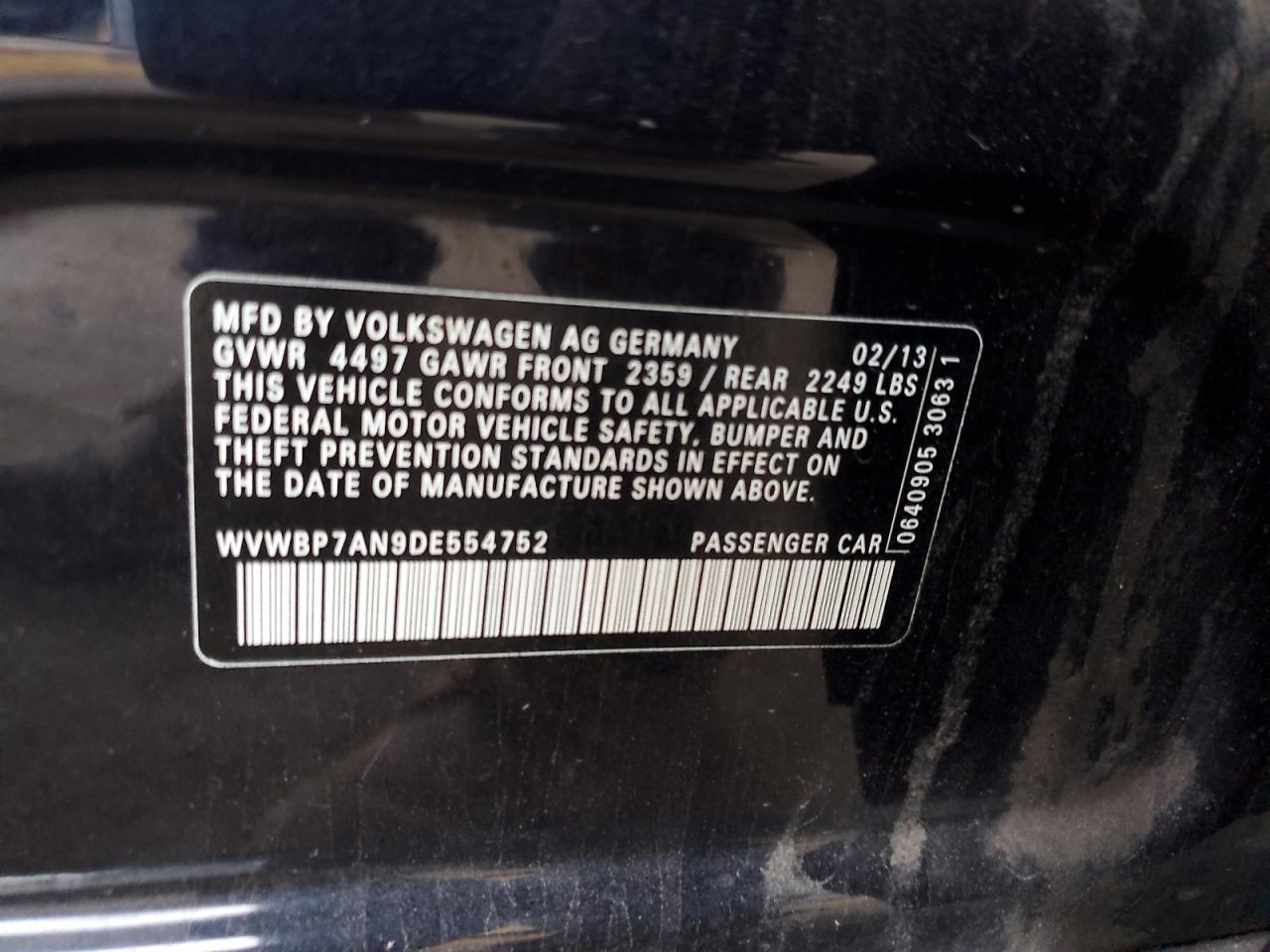 2013 Volkswagen Passat CC - Image 12