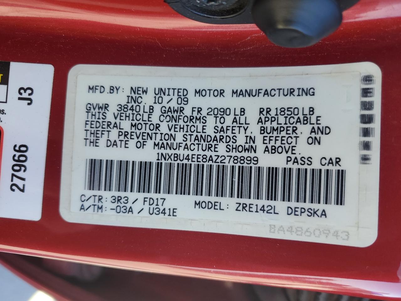 2010 Toyota Corolla - Image 13