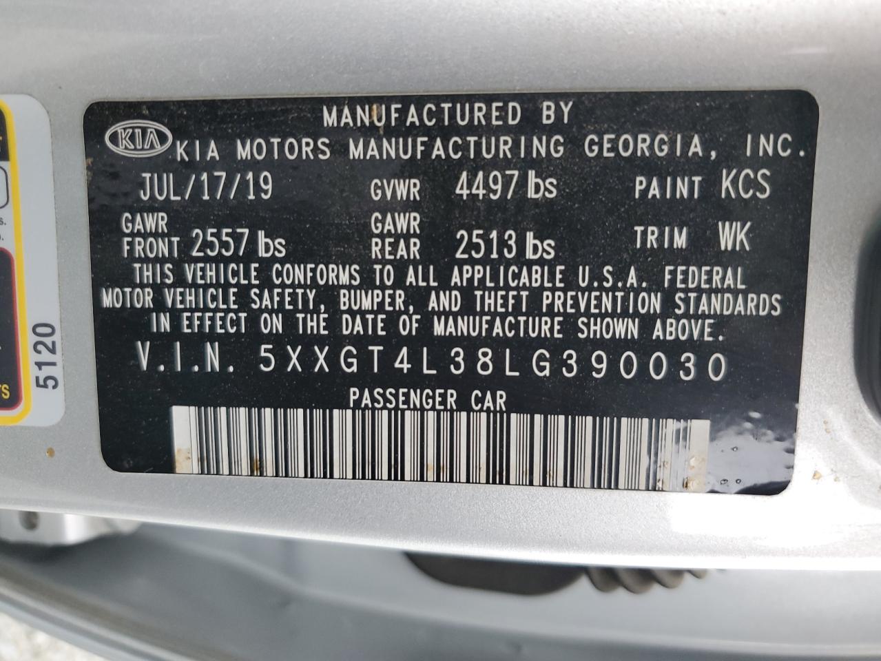 2020 Kia Optima - Image 13