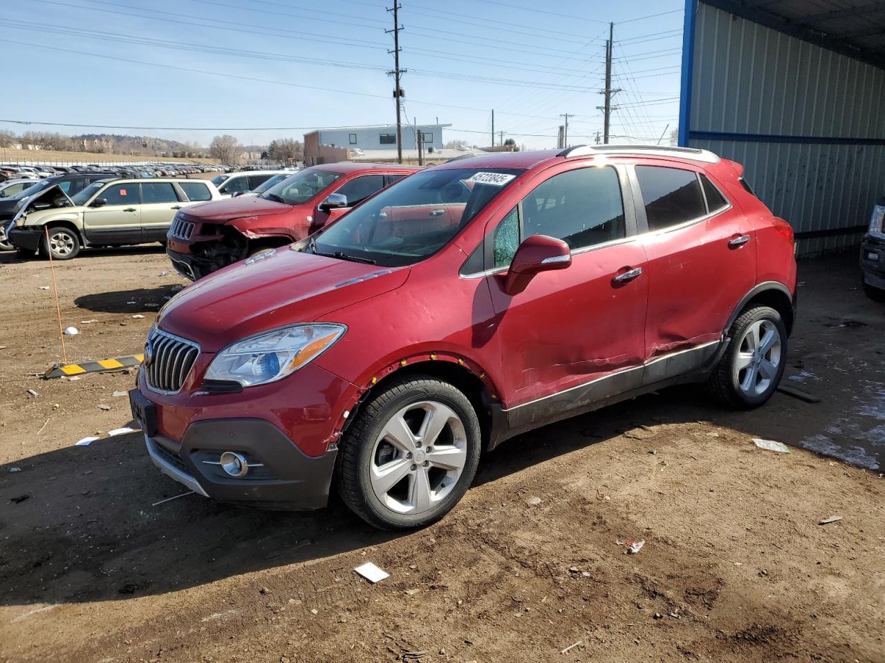 2015 Buick Encore Premium zu verkaufen in Colorado Springs, CO - Hail