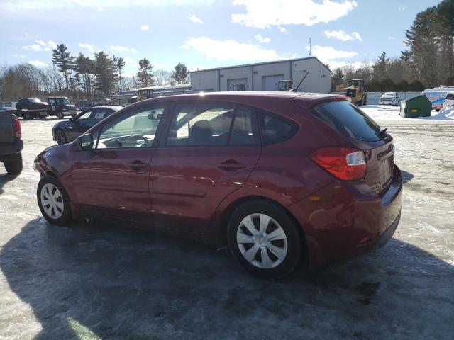 Crossovers SUBARU IMPREZA 2013 Czerwony