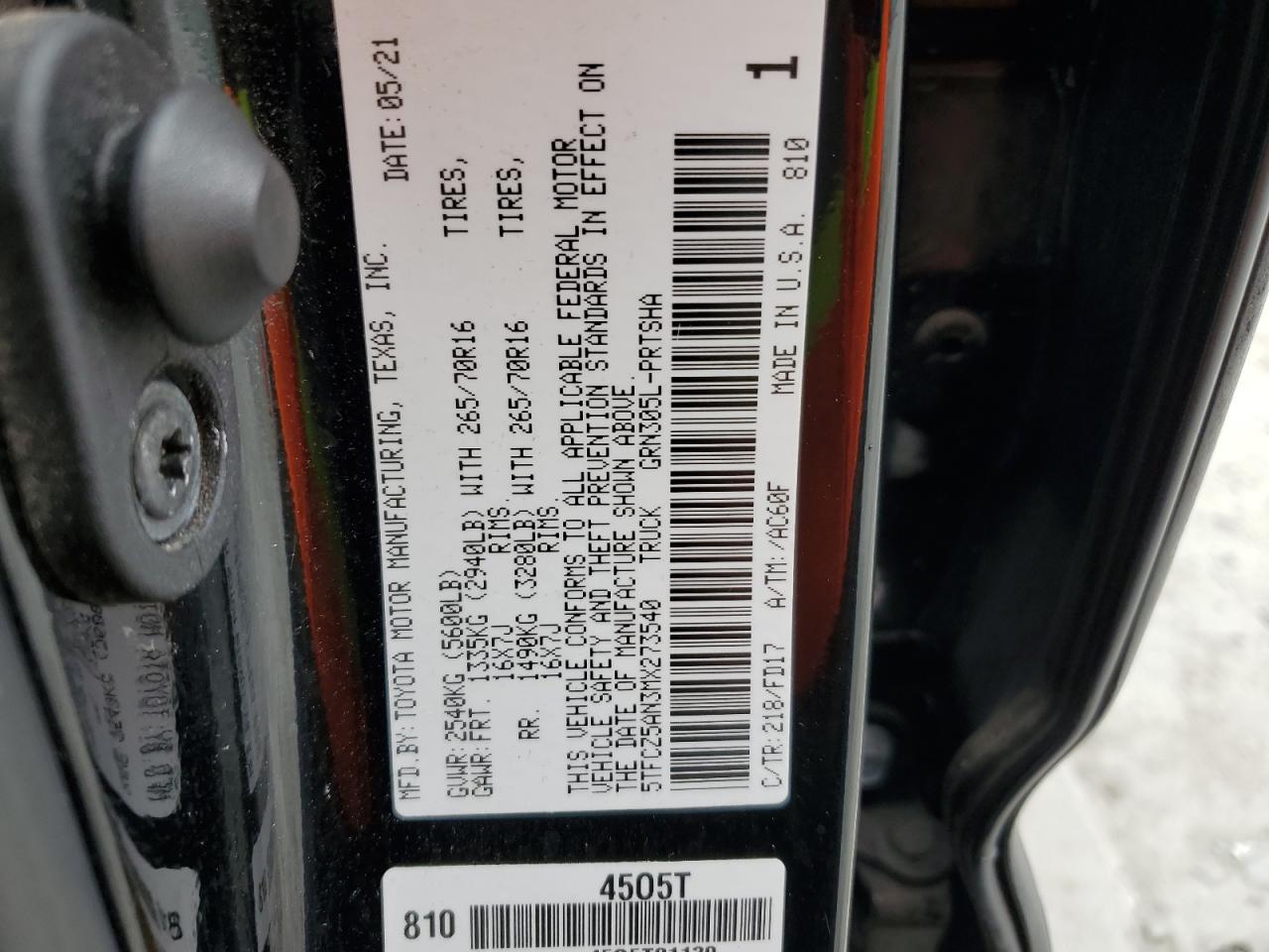 2021 Toyota Tacoma - Image 12