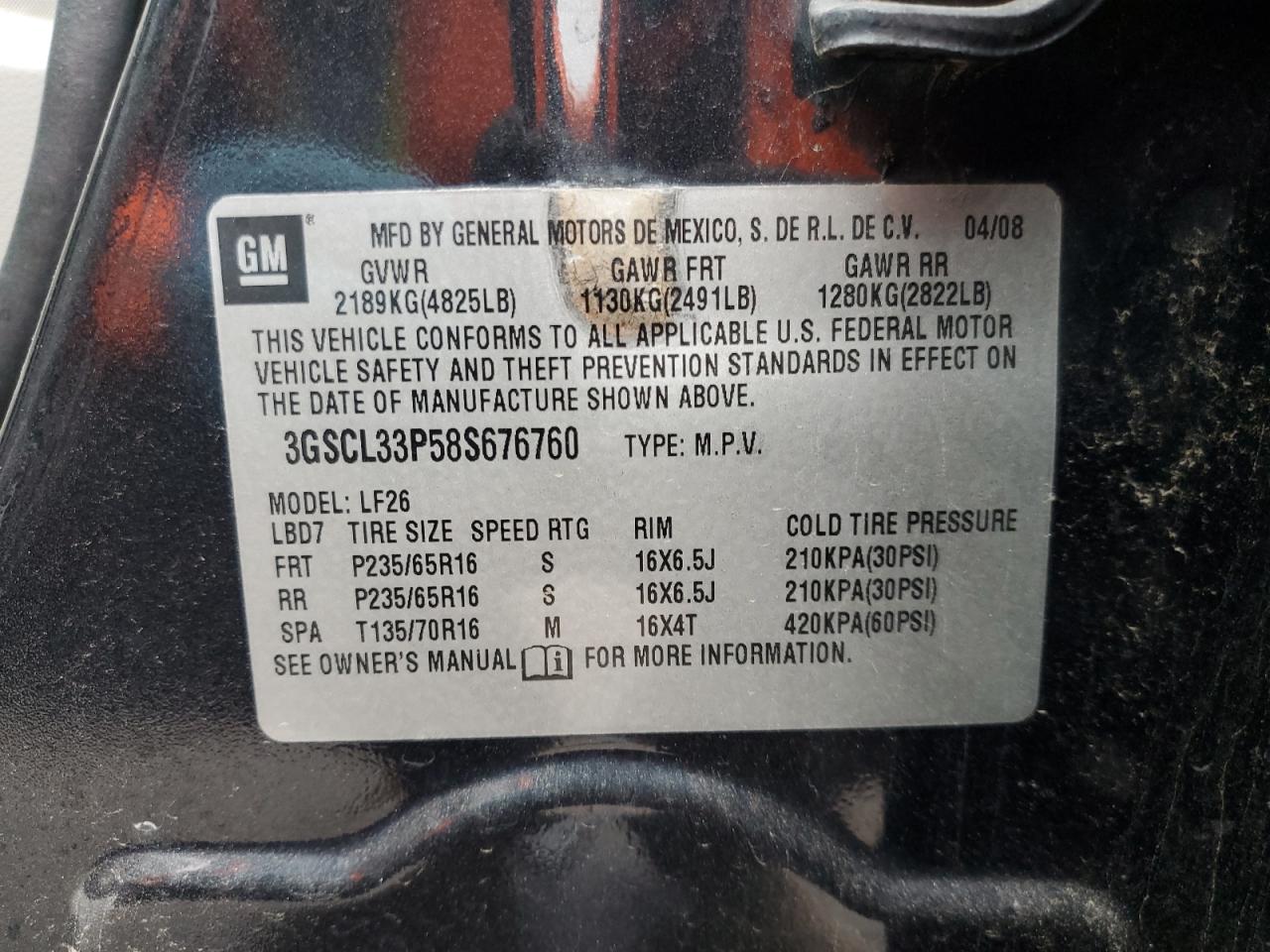 2008 Saturn VUE - Image 13