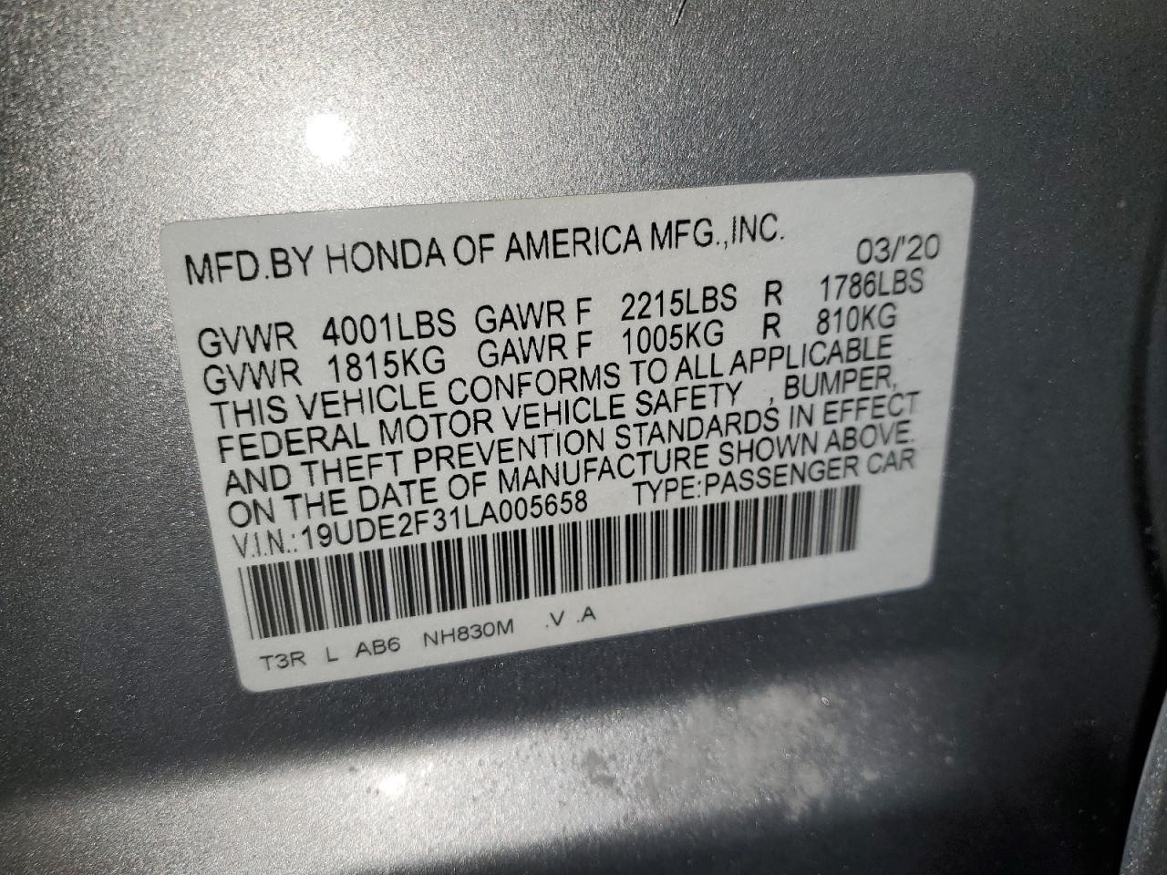 2020 Acura ILX - Image 12