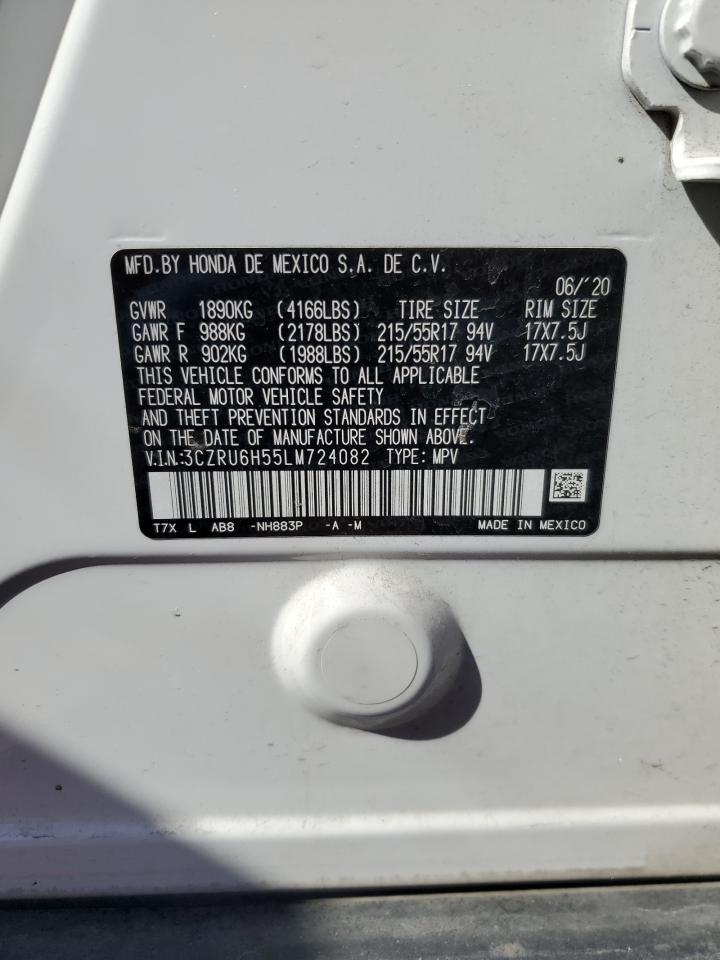 3CZRU6H55LM724082 HONDA HR-V 2020