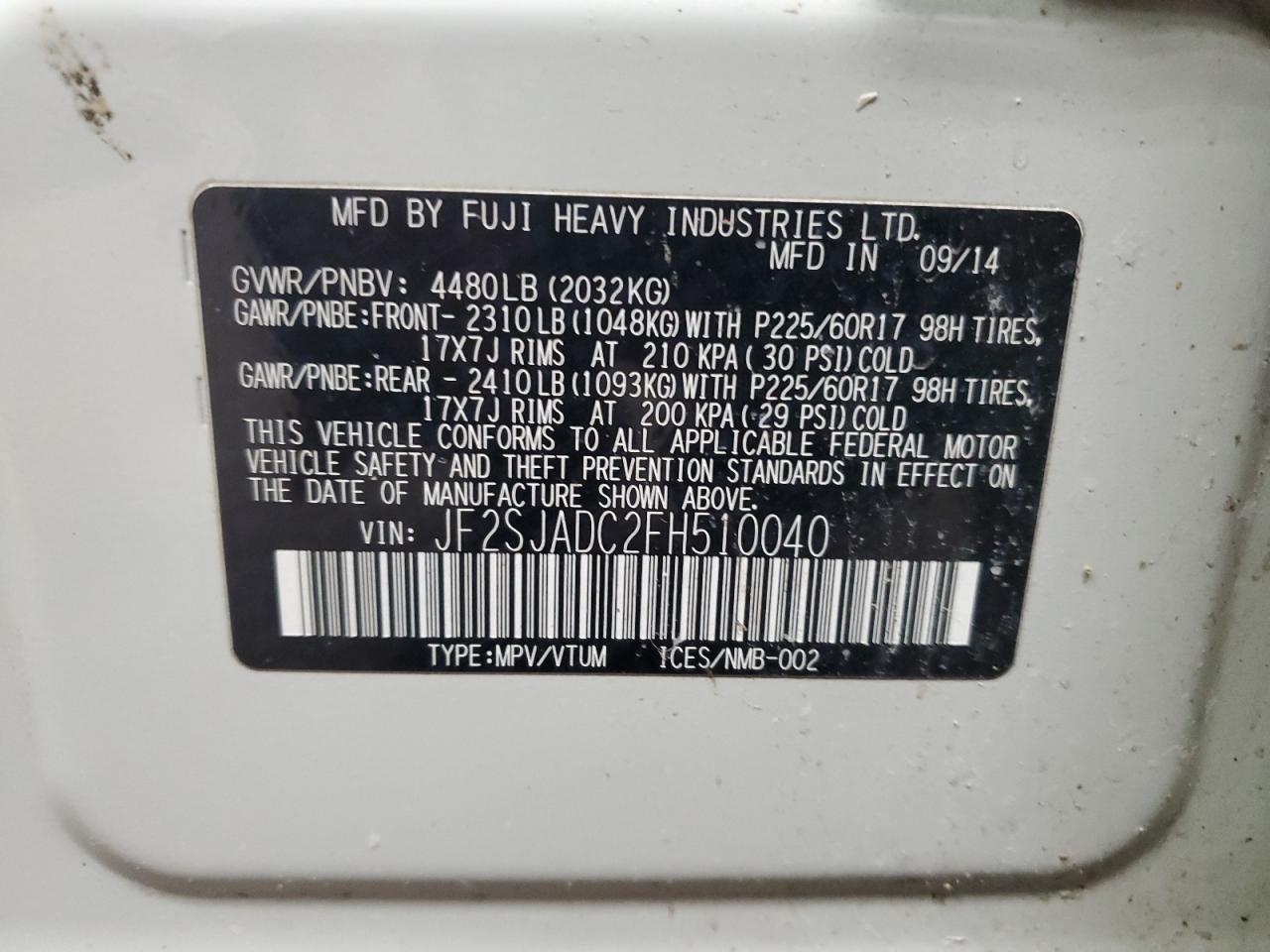 2015 Subaru Forester - Image 13