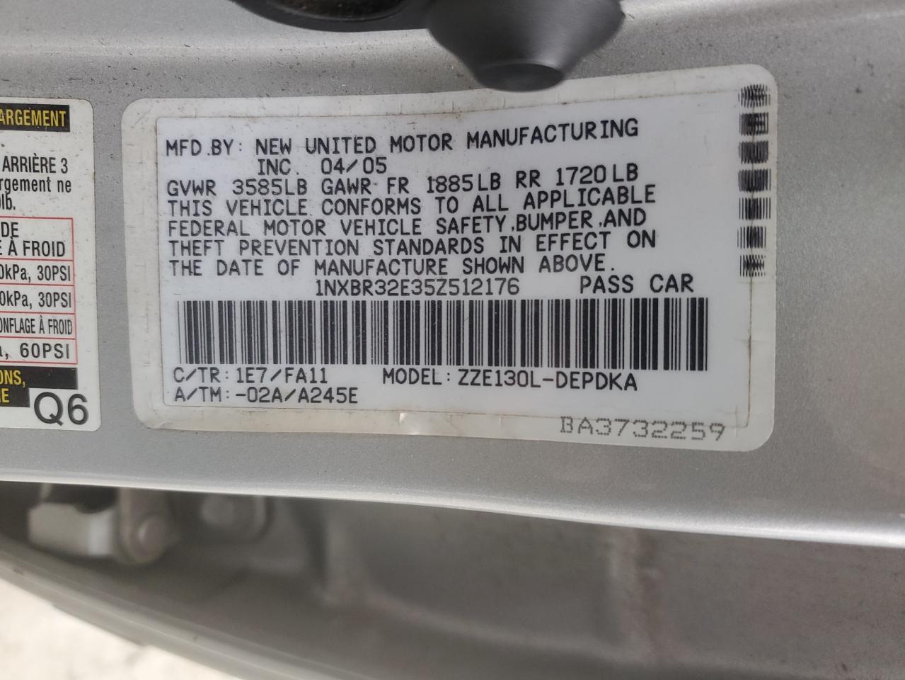 2005 Toyota Corolla - Image 12