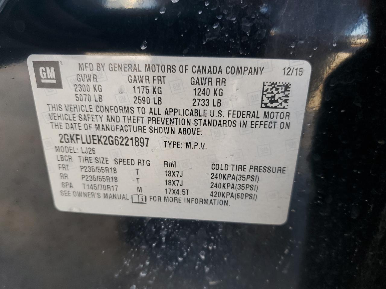 2016 GMC Terrain - Image 13