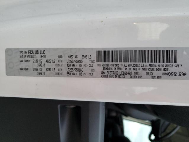 2018 RAM PROMASTER 2500 2500 HIGH