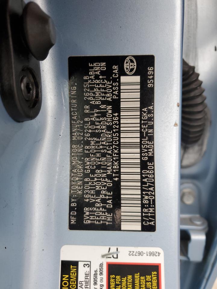 2012 Toyota Camry - Image 14