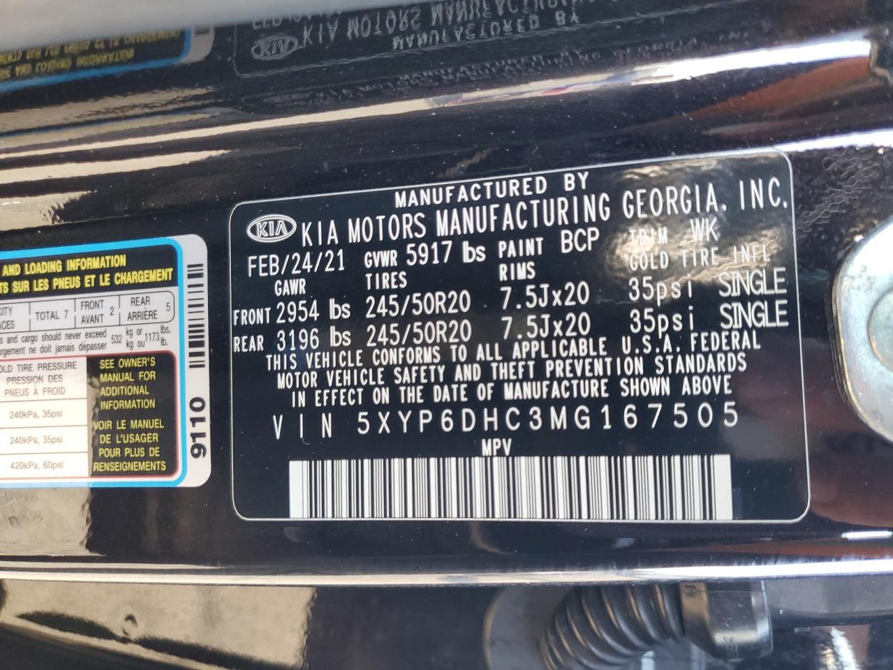 2021 Kia Telluride - Image 13